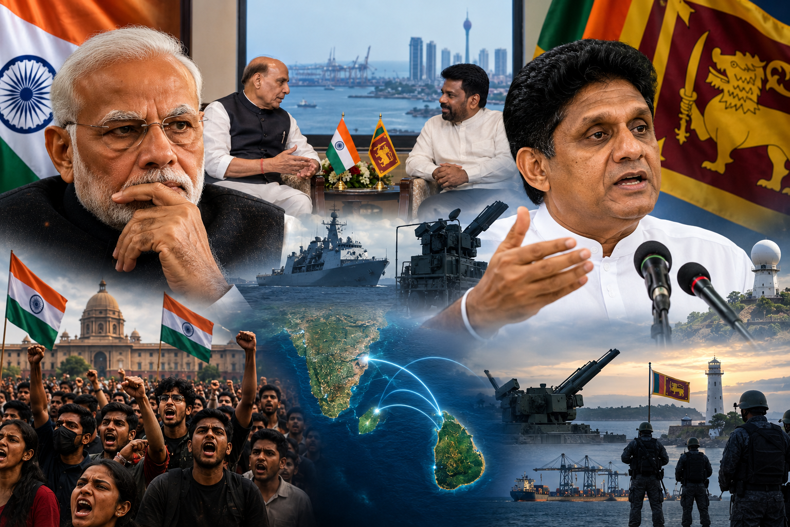 ඉන්දියාව ශ්‍රී ලංකාවේ ජාතික ආරක්ෂාව අතට ගත්තාද..?